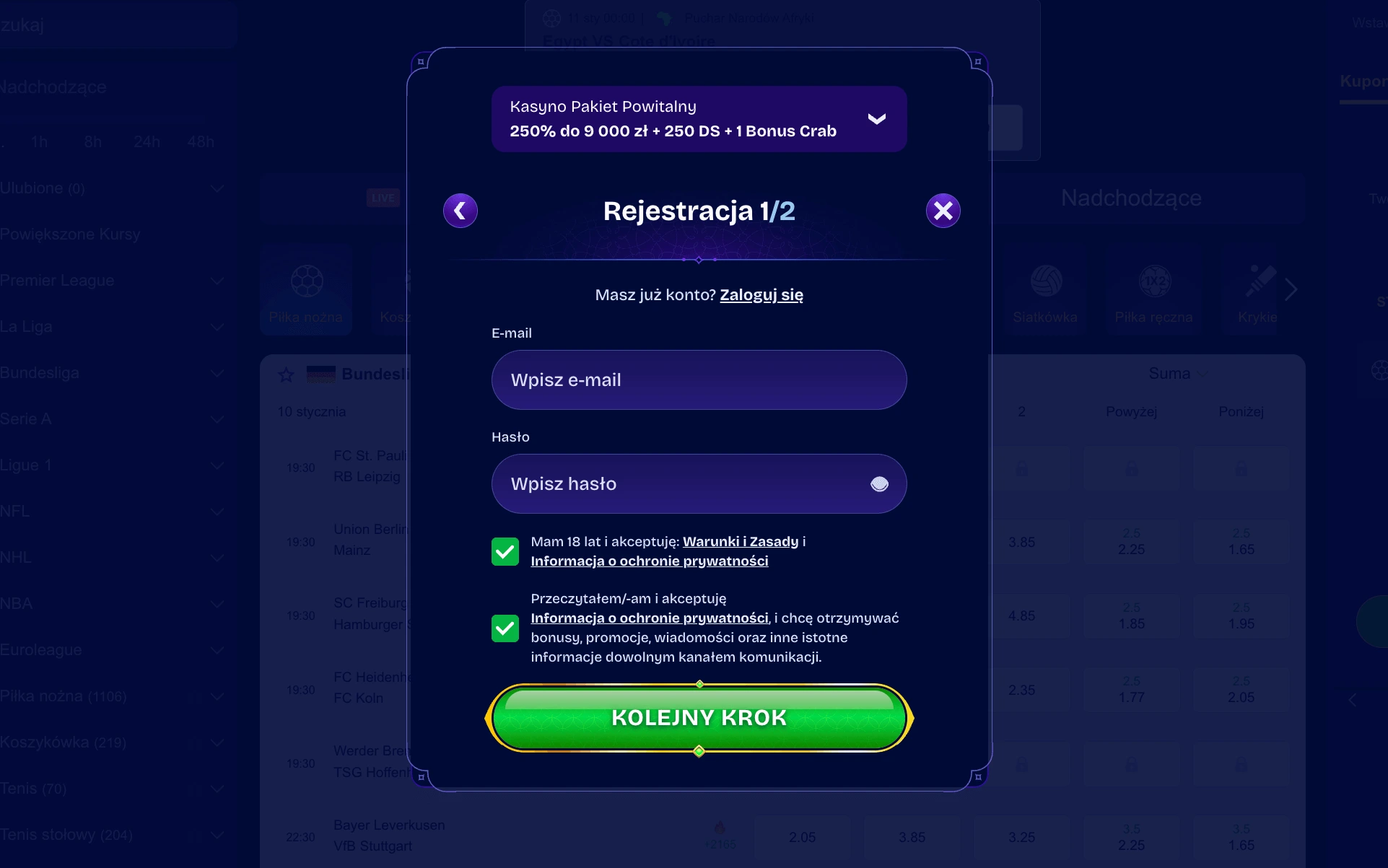 Kaskada nagród – bonusy i promocje Kaskada nagród – bonusy i promocje